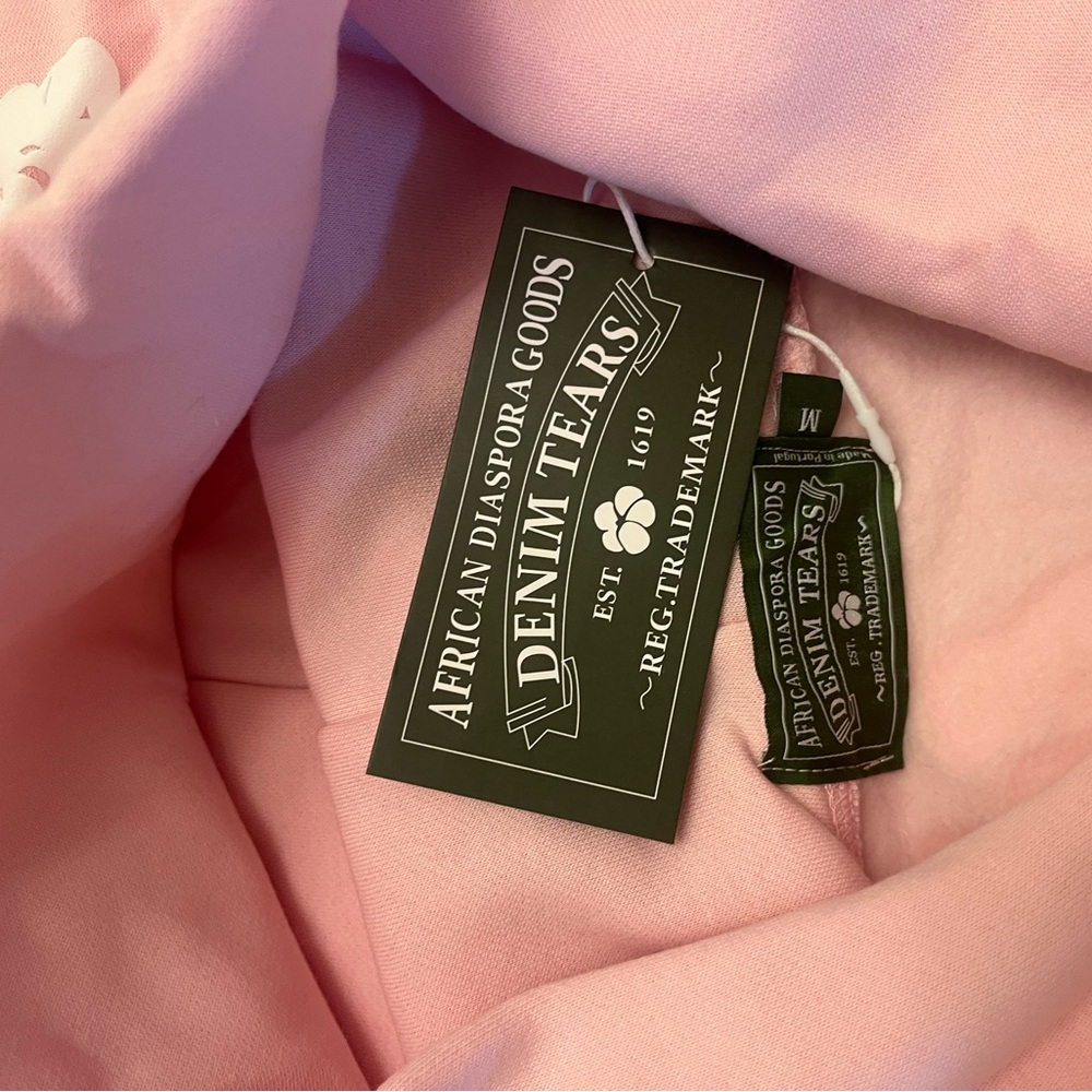 Pink Denim Tears Hoodie - Picture 3 of 4